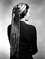 Ensemble, wool, silk, cotton, metal, silk